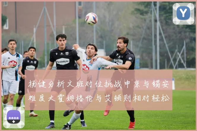 杨健分析文班对位挑战申京与锡安难度大霍姆格伦与艾顿则相对轻松